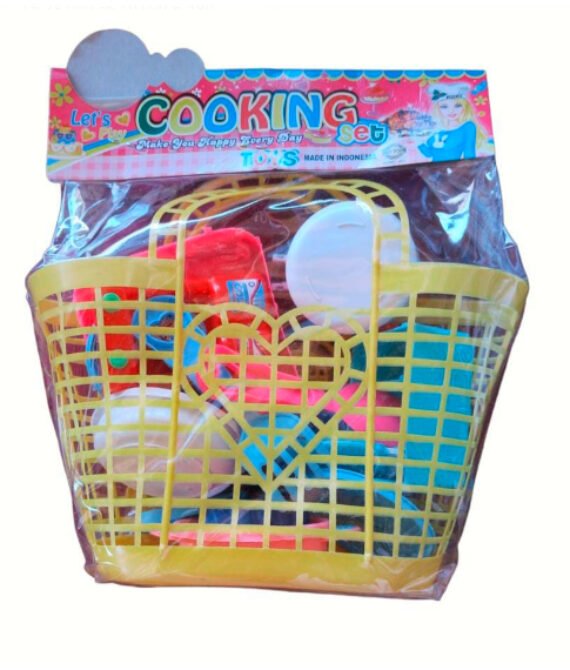 Dhio – Mainan Cooking Set Keranjang Edukasi – Masak Masakan Anak Edukatif