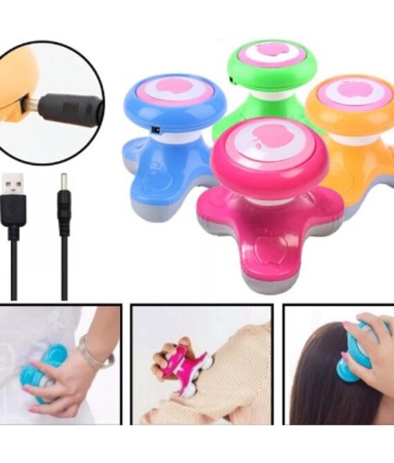 Dhio – Alat Pijat Mimo Mini Portable Massager Elektrik Usb Refleksi Pijit Urut Kepala Leher Bahu Punggung