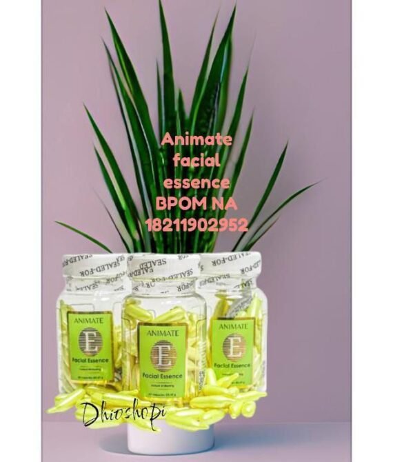 dhio-BPOM animate vitamin E serum wajah facial essence 60 capsule