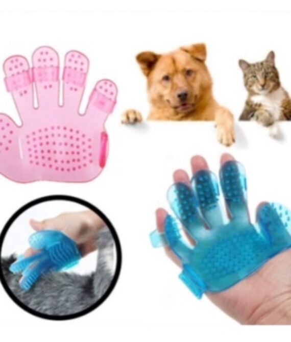 Sisir Karet Pembersih Bulu Kucing Dan Anjing Pet Wash Brush Pijat Hewan Sisir Grooming Hewan